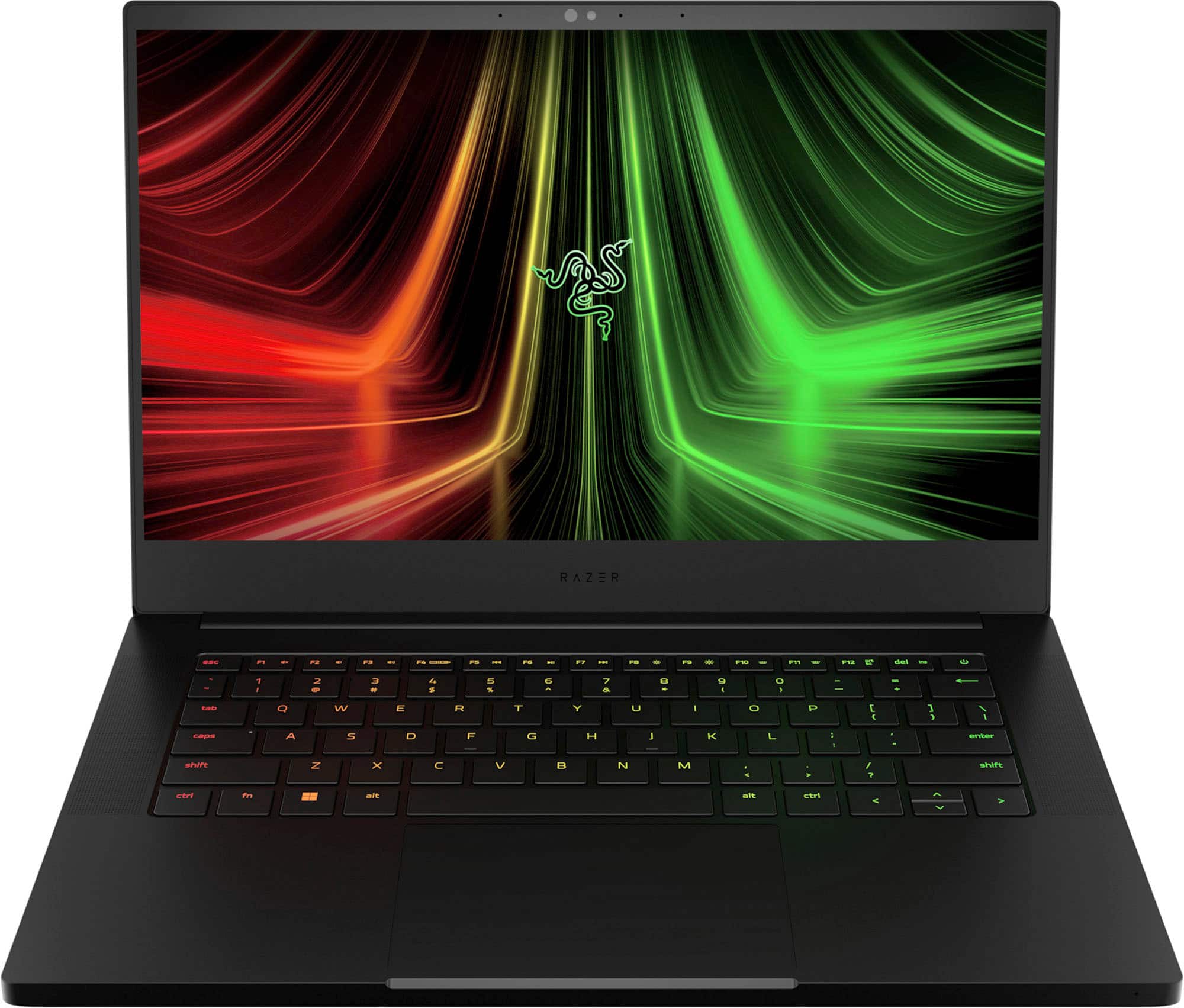 Razer - Blade 14- 14" Gaming Laptop- QHD 165Hz- AMD Ryzen 9 6900HX- NVIDIA GeForce RTX 3070 Ti- 16GB RAM- 1TB SSD - Black - Front_Zoom