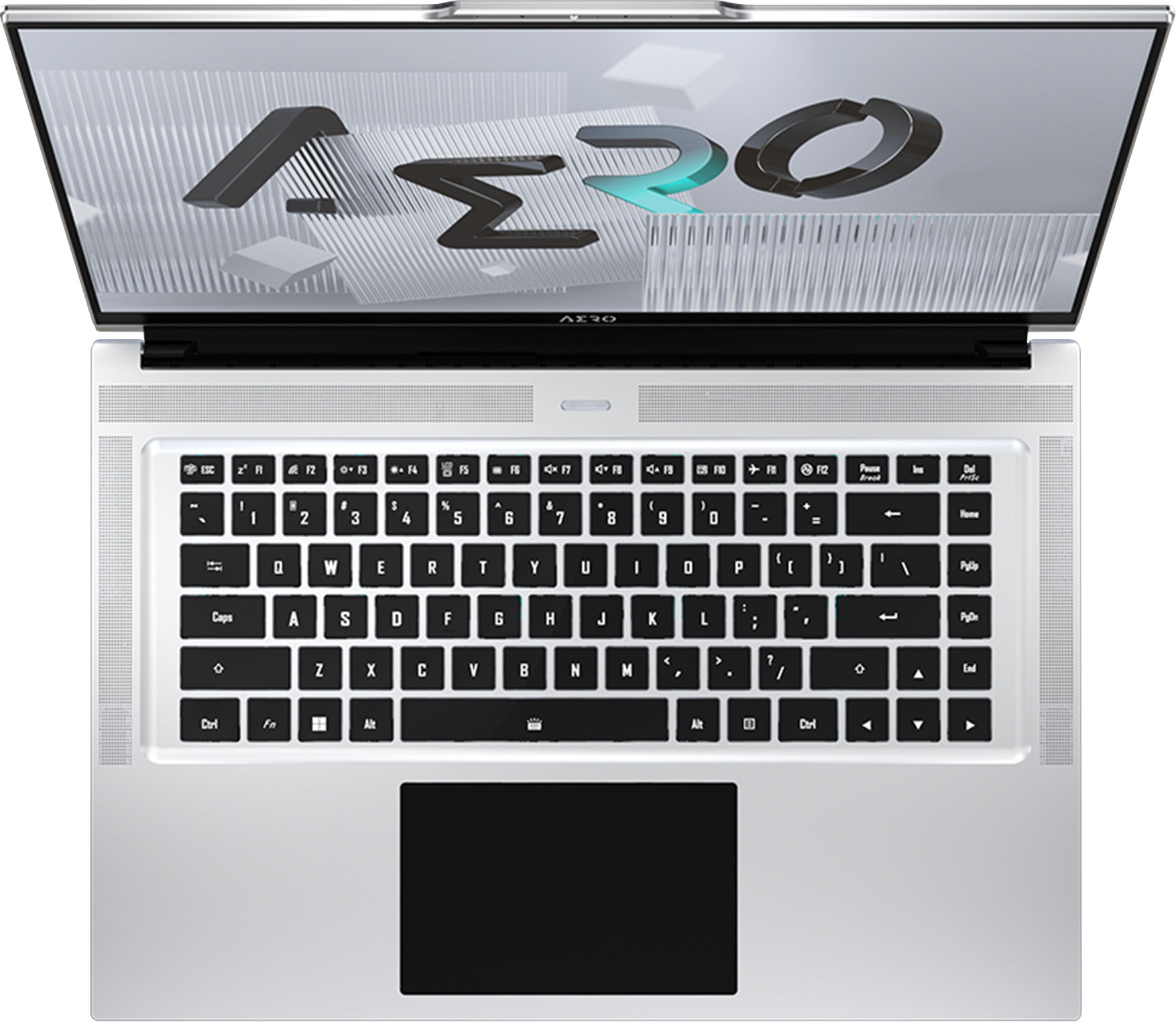 Angle View: GIGABYTE - AERO 16" 4K AMOLED Gaming Laptop - Intel i7-12700H - 16GB Memory - NVIDIA GeForce RTX 3070 Ti - 1TB SSD