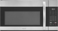 Insignia™ - 1.7 Cu. Ft. Over-the-Range Microwave - Stainless Steel - Front_Zoom