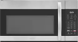 Insignia™ - 1.7 Cu. Ft. Over-the-Range Microwave - Stainless Steel - Front_Zoom