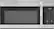 Front. Insignia™ - 1.7 Cu. Ft. Over-the-Range Microwave - Stainless Steel.