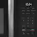 Alt View 12. Insignia™ - 1.7 Cu. Ft. Over-the-Range Microwave - Stainless Steel.