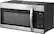 Left. Insignia™ - 1.7 Cu. Ft. Over-the-Range Microwave - Stainless Steel.