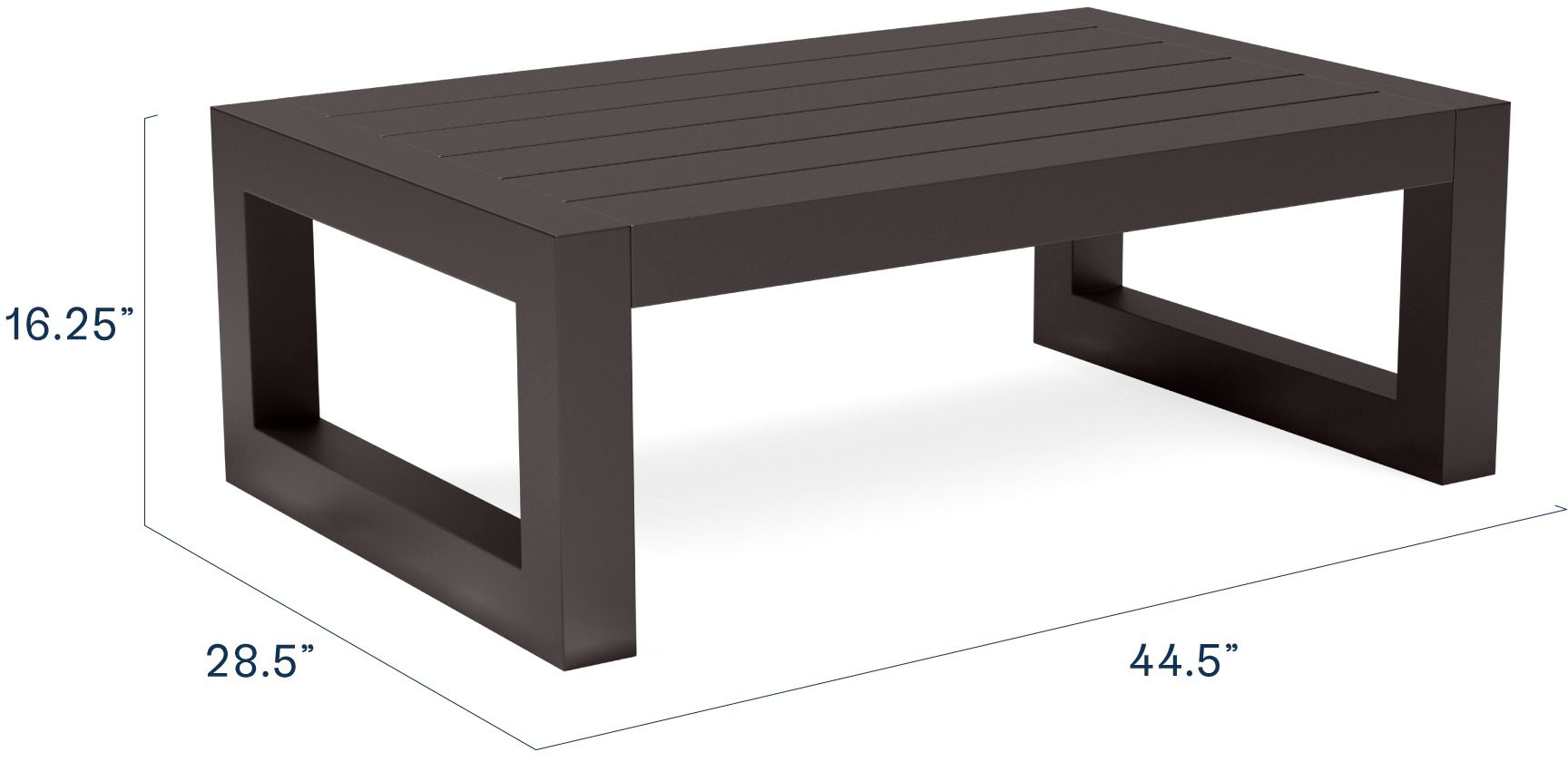 Lakeview Outdoor Designs Lakeview Paradise Key Coffee Table - Woodland  Brown - LV-TBL-CW3-WBR - Yahoo Shopping