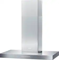 Miele - 36 inches - Recirculating - Wall Range Hood - Stainless Steel - Front_Zoom