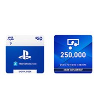 Sony - $50 PlayStation Store Gift Card & Grand Turismo Credits (Digital Delivery) [Digital] - Front_Zoom