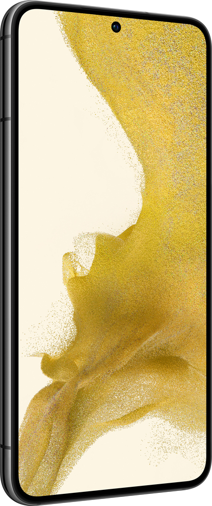 Angle View: Samsung - Geek Squad Certified Refurbished Galaxy S22 256GB (Unlocked) - Phantom Black