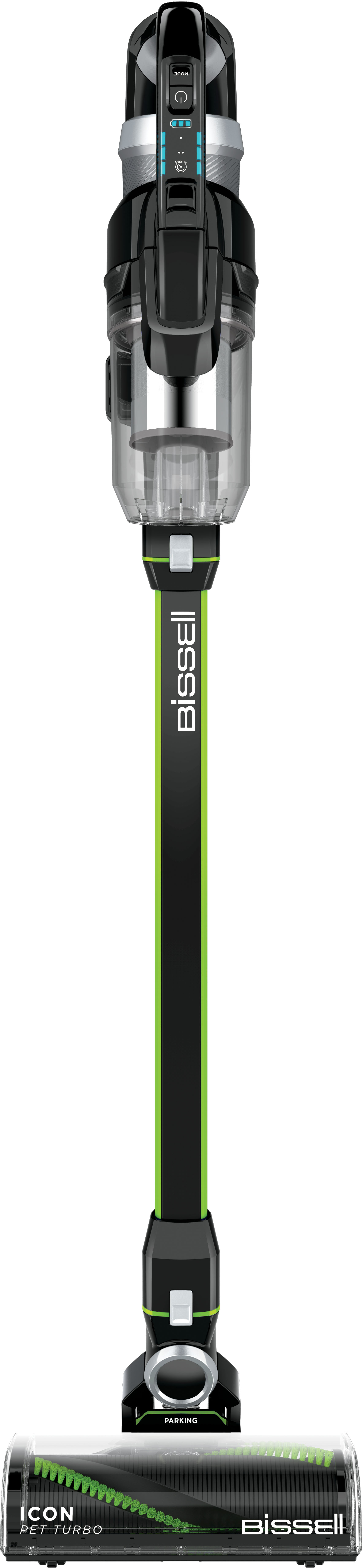 BISSELL ICONPET TURBO EDGE Cordless Stick Vacuum Black, Cha Cha Lime 3177A  - Best Buy