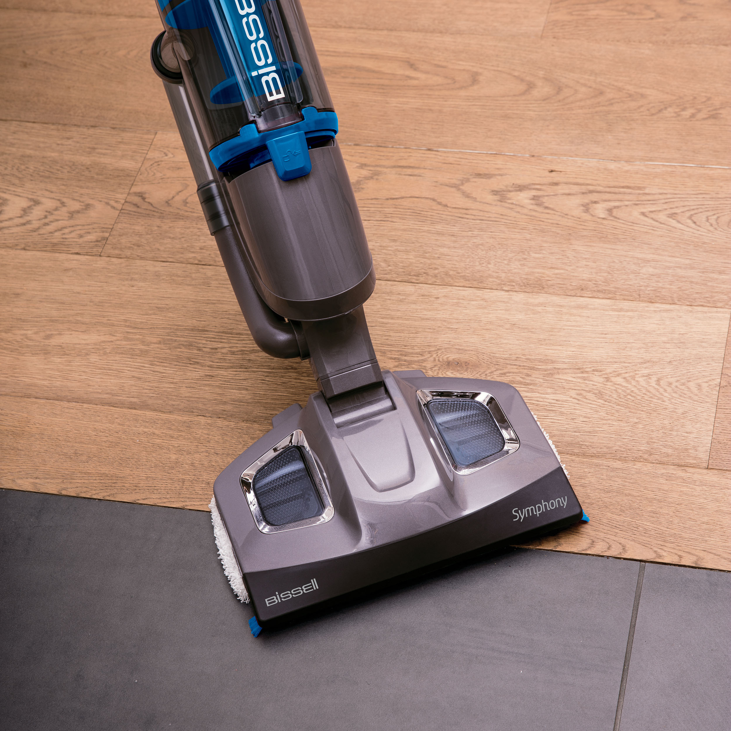 Best Buy: BISSELL 3 in 1 Steam Mop Deluxe Hard Floor Cleaner Mineral Blue  31N1