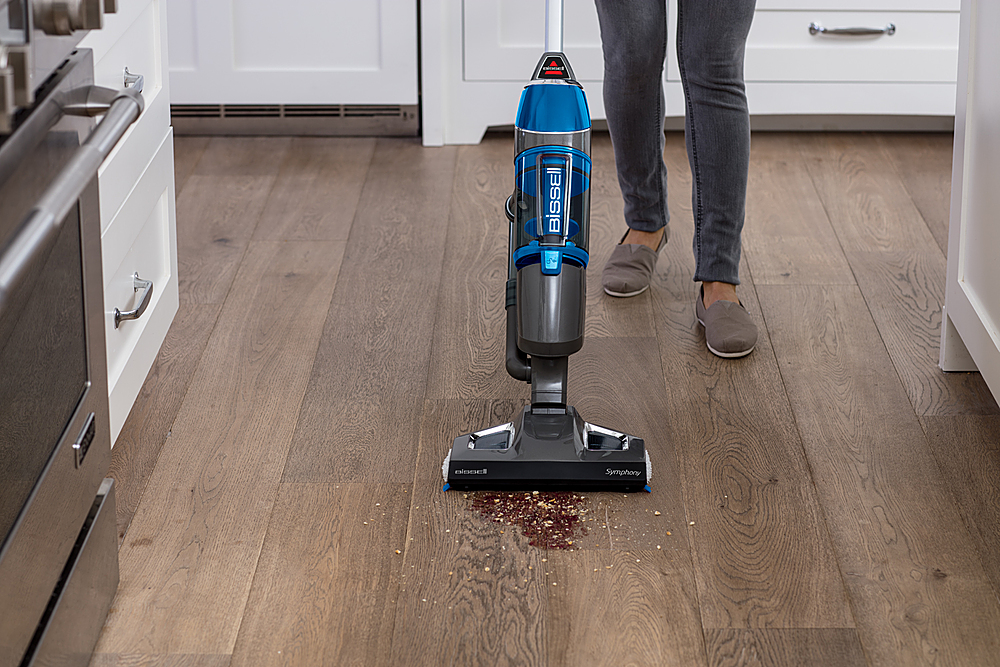 One Step Cleaning with the Bissell Symphony All-in-One Vacuum & Steam Mop  {Review} - modernmami™