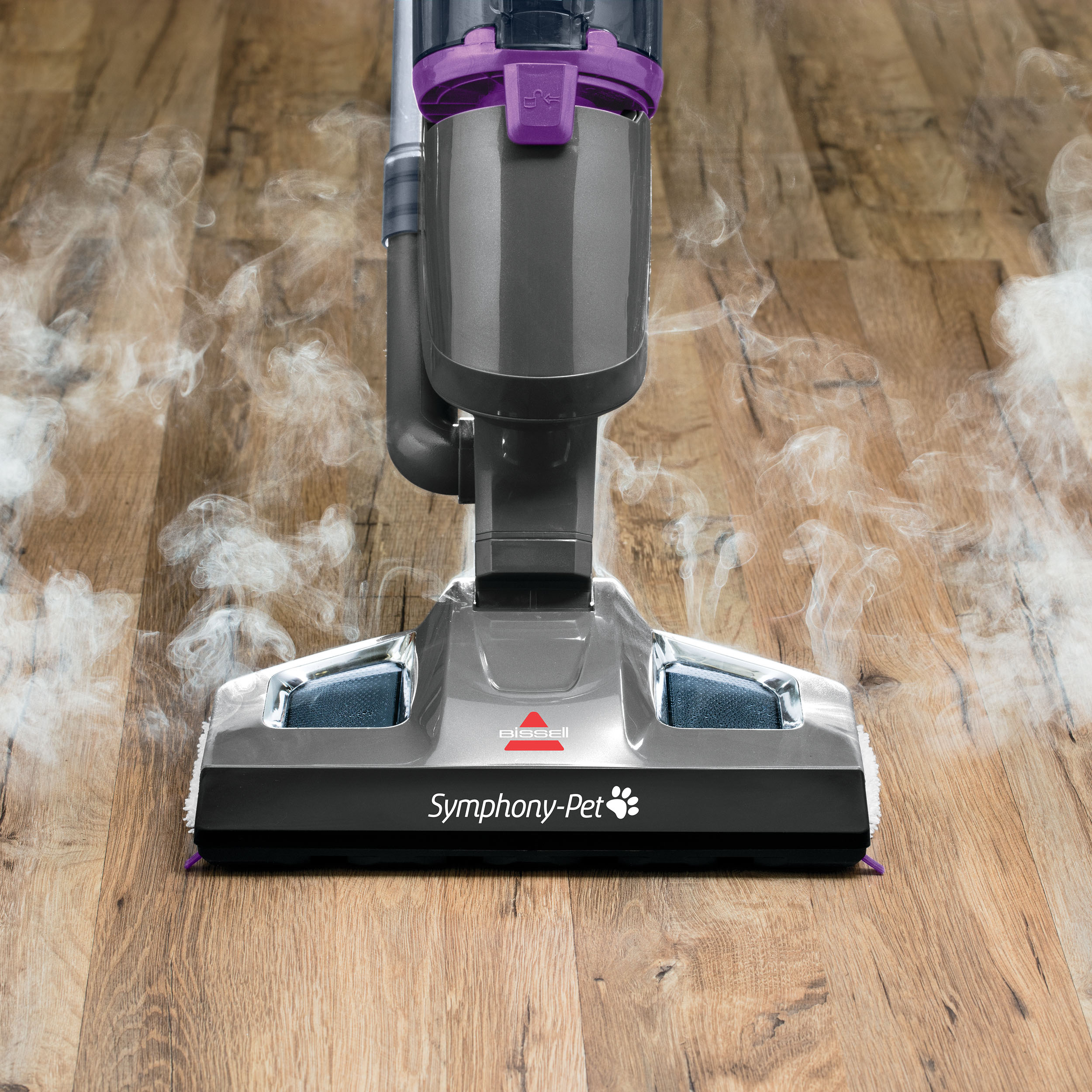 Symphony Pet Steam Mop and Steam Vacuum Cleaner for Hardwood Tile Floors 