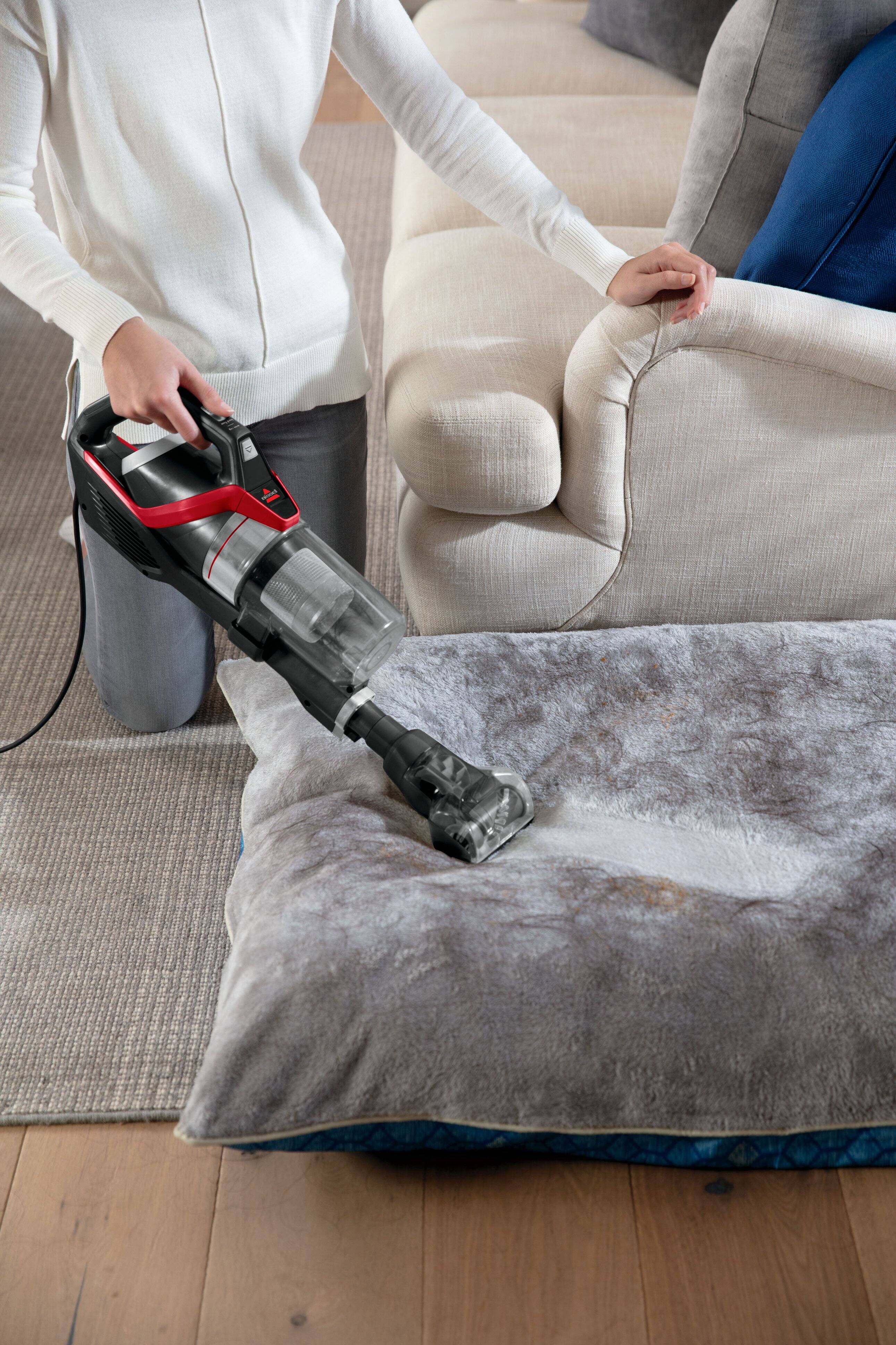 Alt View 11. BISSELL - CleanView Pet Slim Corded Vacuum - Mambo Red.