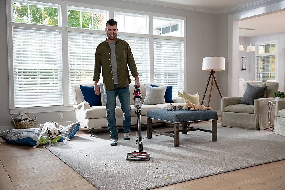 Alt View 14. BISSELL - CleanView Pet Slim Corded Vacuum - Mambo Red.