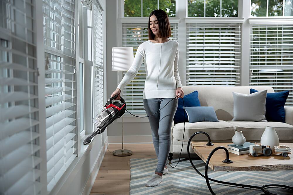Alt View 18. BISSELL - CleanView Pet Slim Corded Vacuum - Mambo Red.