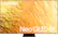 Front. Samsung - 65" Class QN800 Neo QLED 8K UHD Smart Tizen TV - Stainless Steel.