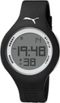 Front Standard. Puma - Loop Men's Digital Sports Watch - Black.