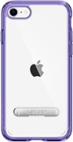 Spigen - Crystal Hybrid S Case for Apple iPhone 7, 8 and SE (3rd Generation) - Purple - Front_Zoom