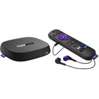 Roku Ultra 2022 4K / HDR / Dolby Vision Streaming Device and Roku Voice Remote Pro with Rechargeable Battery, Hands-Free Voice Controls, Lost Remote Finder, and Private Listening