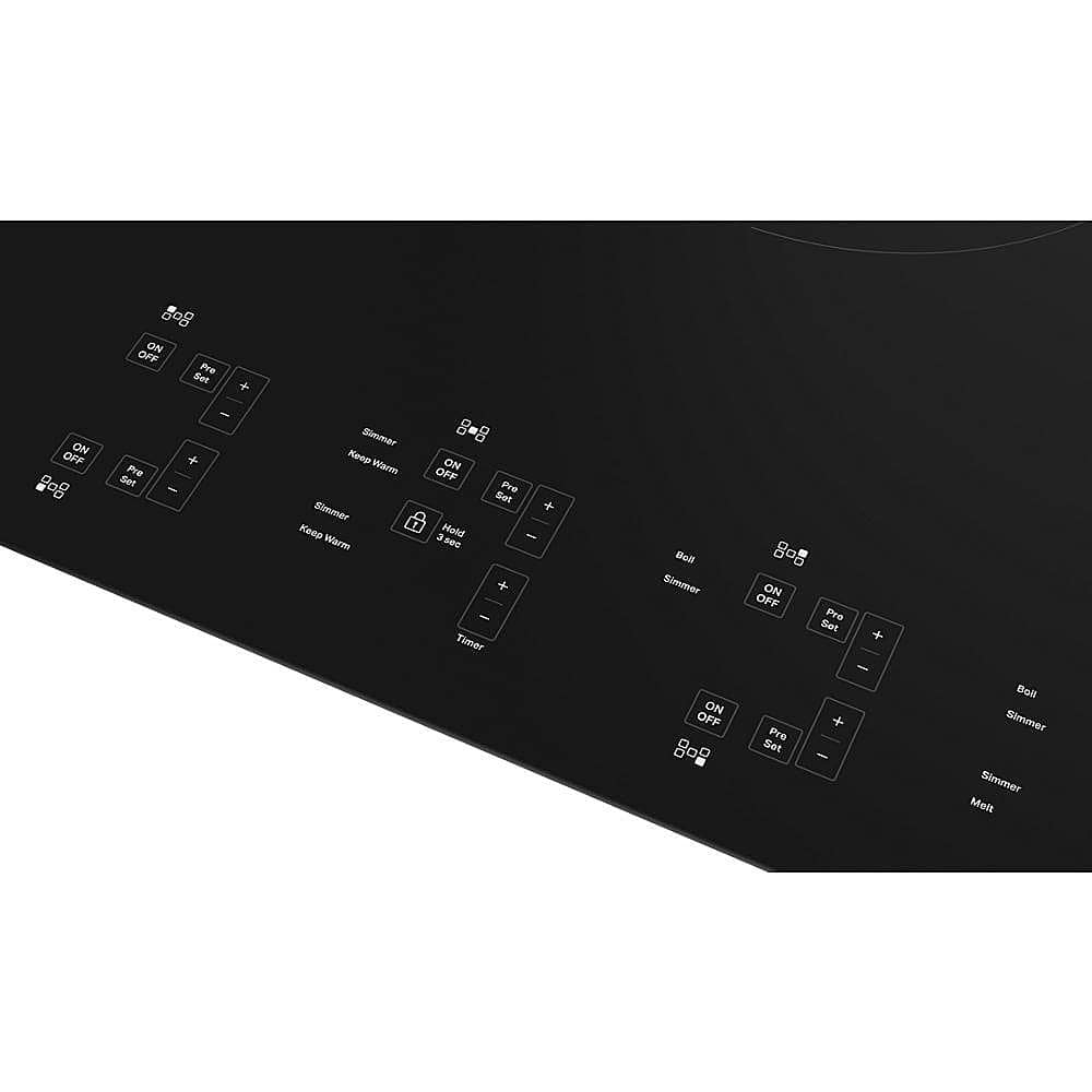 Alt View 12. KitchenAid - 30' Built-In Electric Induction Cooktop with 5 Elements - Black.