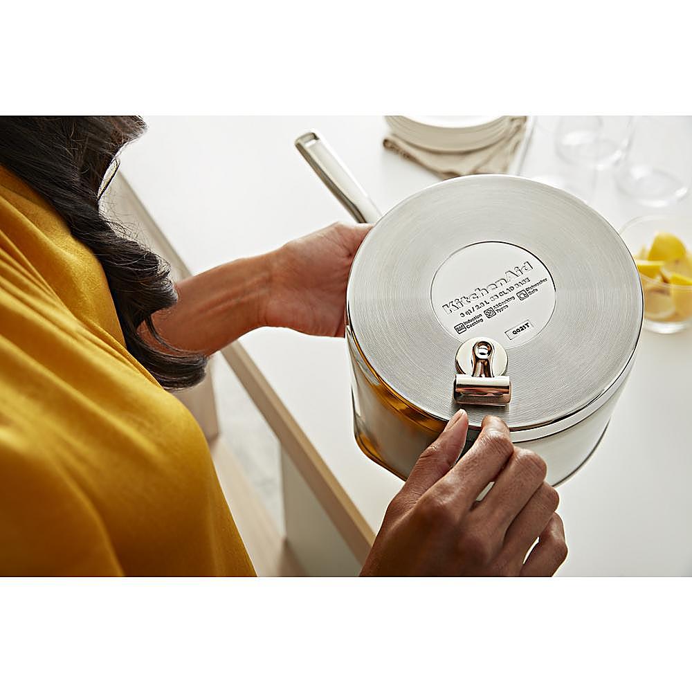 Alt View 17. KitchenAid - 30' Built-In Electric Induction Cooktop with 5 Elements - Black.