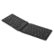 Left Zoom. Targus - Ergonomic Foldable Bluetooth Antimicrobial Keyboard - Black.