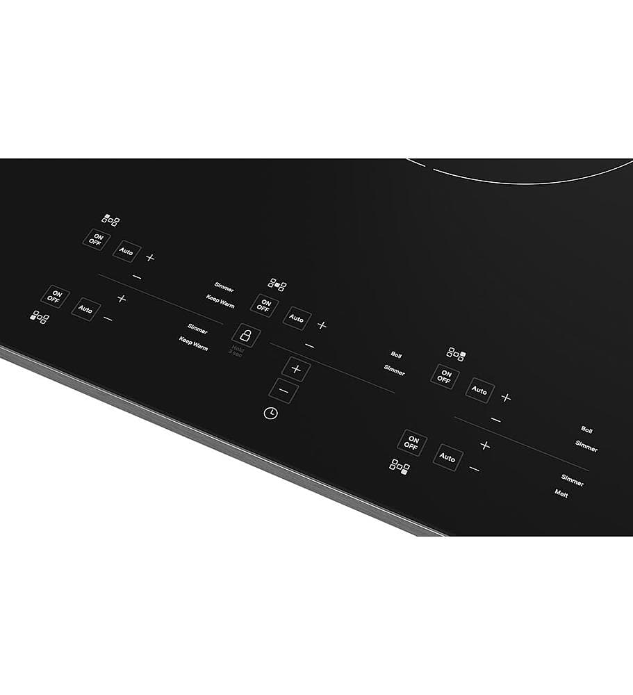 Alt View 12. KitchenAid - 30" Built-In Electric Induction Cooktop with 5 Elements - Stainless steel.