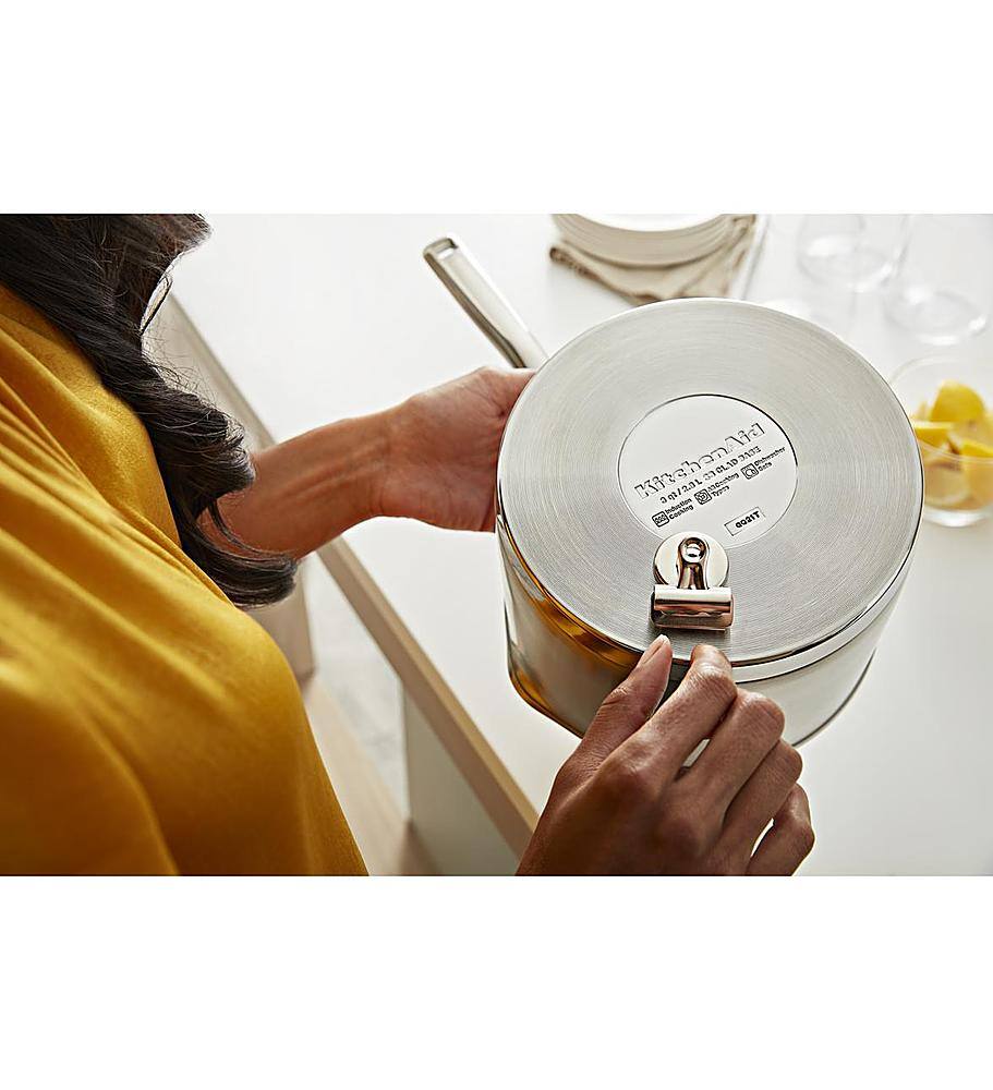 Alt View 17. KitchenAid - 30" Built-In Electric Induction Cooktop with 5 Elements - Stainless steel.