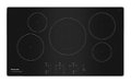 KitchenAid - 36" Built-In Electric Induction Cooktop with 5 Elements - Stainless Steel