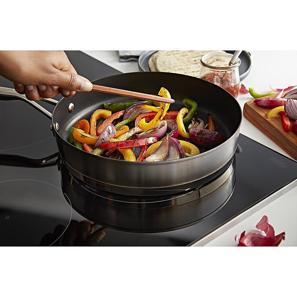 Alt View 16. KitchenAid - 36" Built-In Electric Induction Cooktop with 5 Elements - Stainless steel.