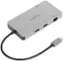 Alt View 12. Targus - USB-C Dual HDMI 4K Docking Station with 100W PD Pass-Thru - Silver.