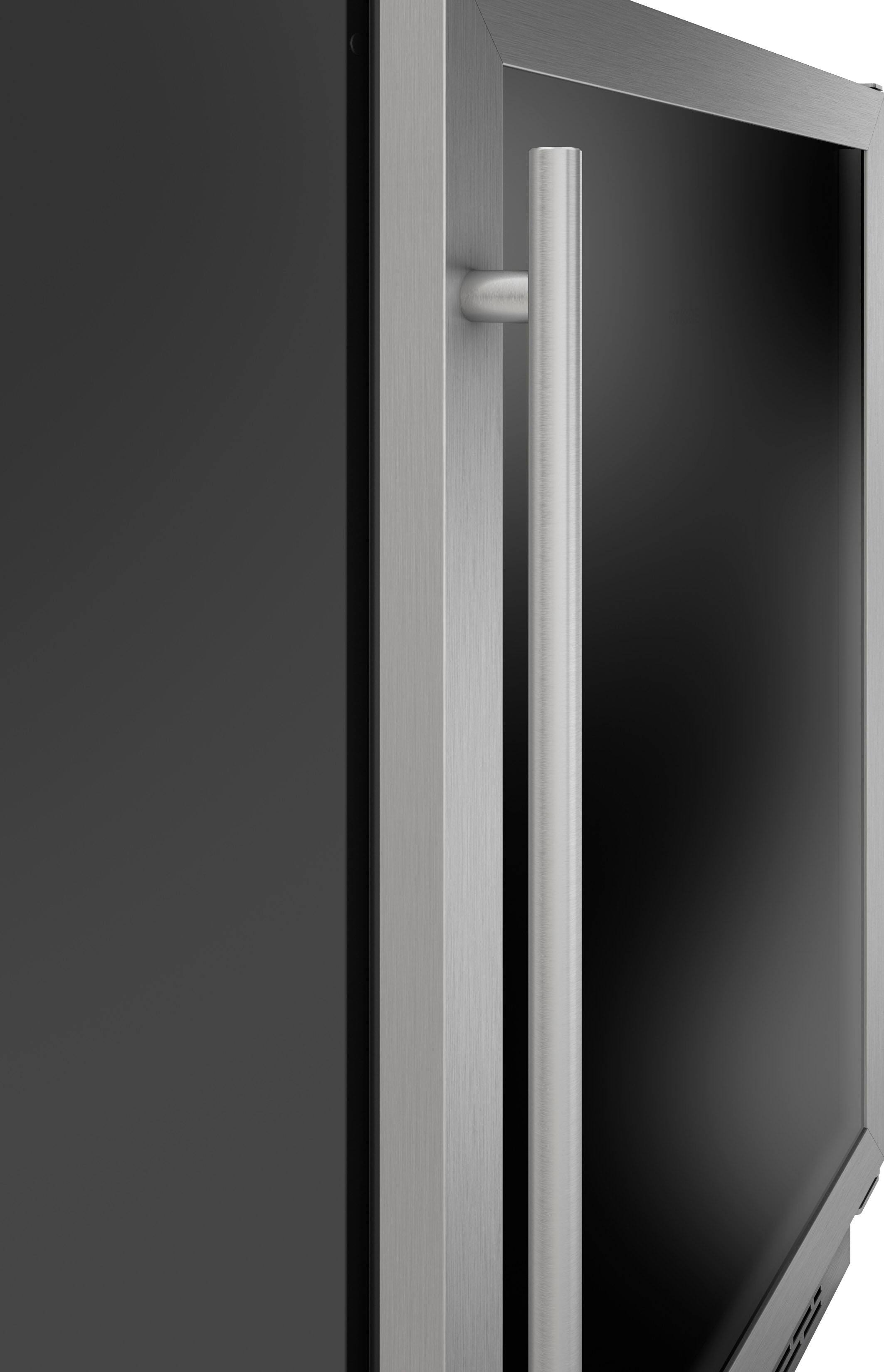 Alt View 21. Zephyr - Brisas 46 Bottle Dual Zone Under Counter Wine Cooler - Stainless Steel + Glass.