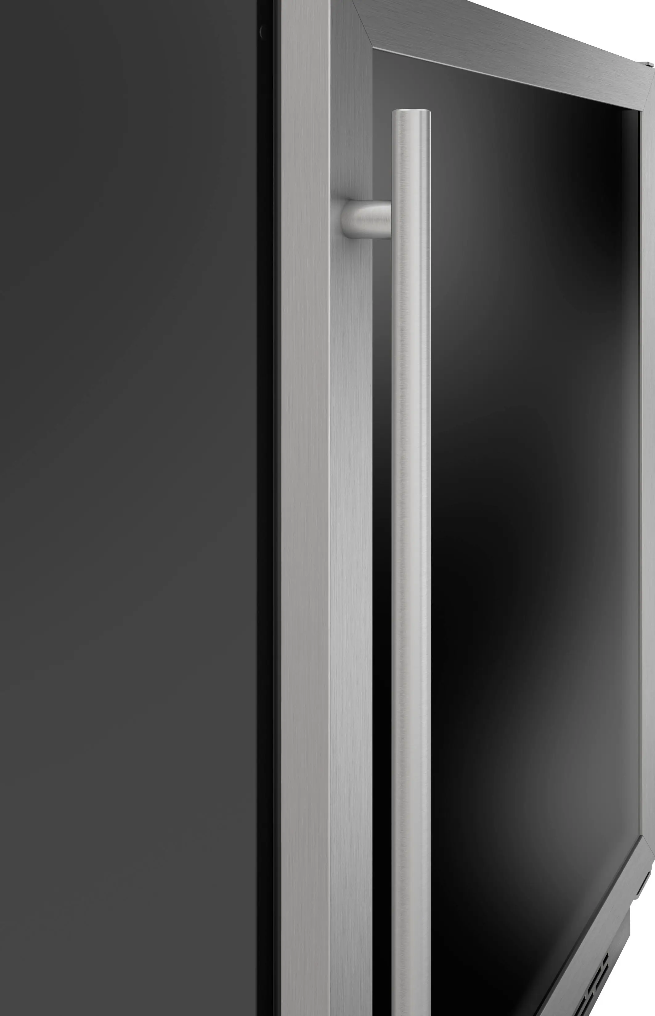 Alt View 21. Zephyr - Brisas 24 in. 21-Bottle and 64-Can Built-In or Freestanding Dual Zone Wine and Beverage Cooler - Stainless Steel + Glass.