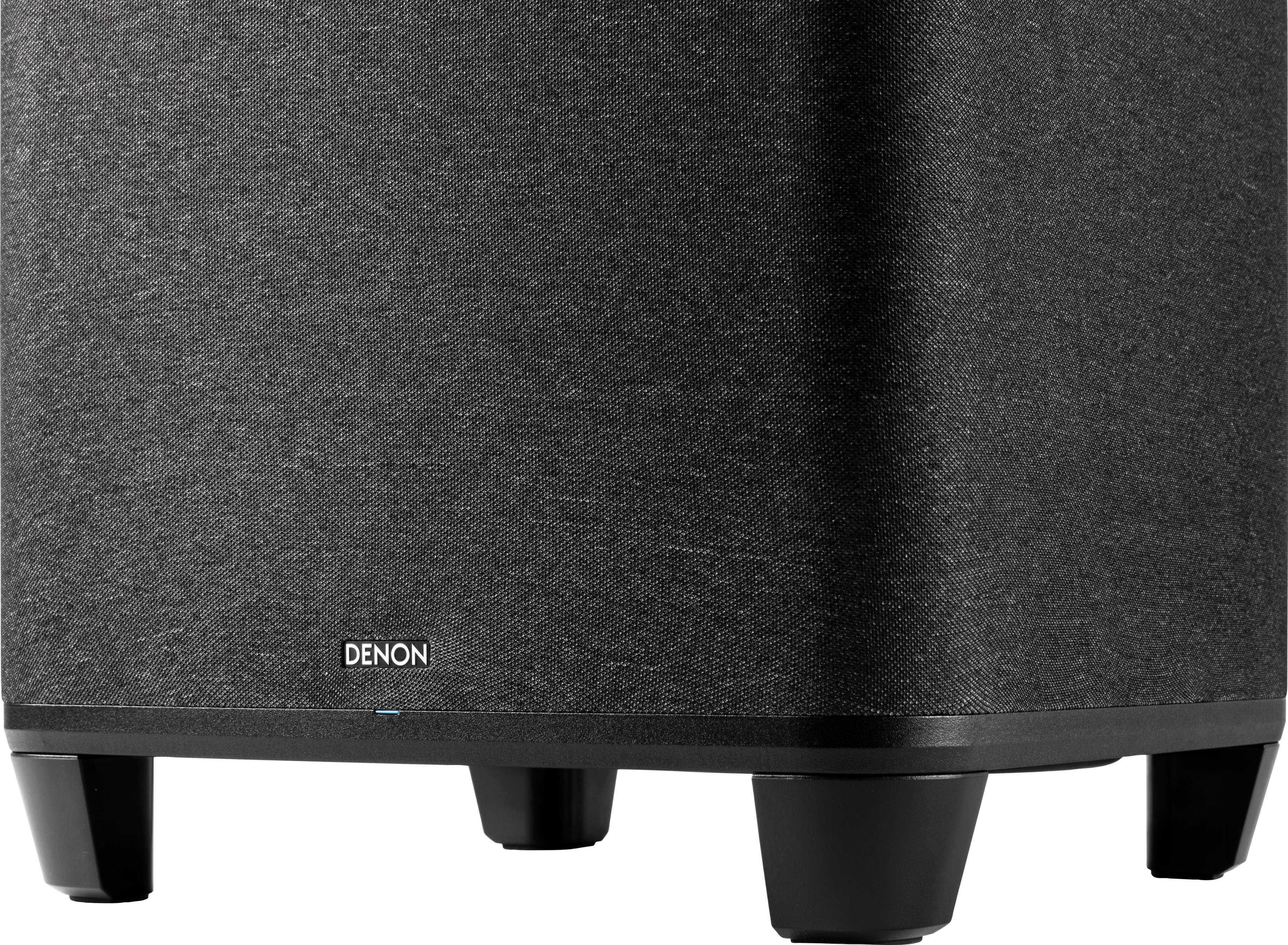Back View: Denon - Home 150 Wireless Speaker with HEOS Built-in AirPlay 2 and Bluetooth - White