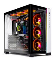 Skytech Gaming - PRISM II Gaming Desktop PC –  Intel Core i9-12900K –  32G Memory –  NVIDIA GeForce RTX3090 –  1TB Gen4 NVMe SSD - White - Front_Zoom