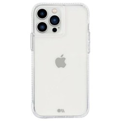 Case-Mate - Tough Clear Plus Hardshell Case w/ Antimicrobial for iPhone 13 Pro Max - Clear - Front_Zoom