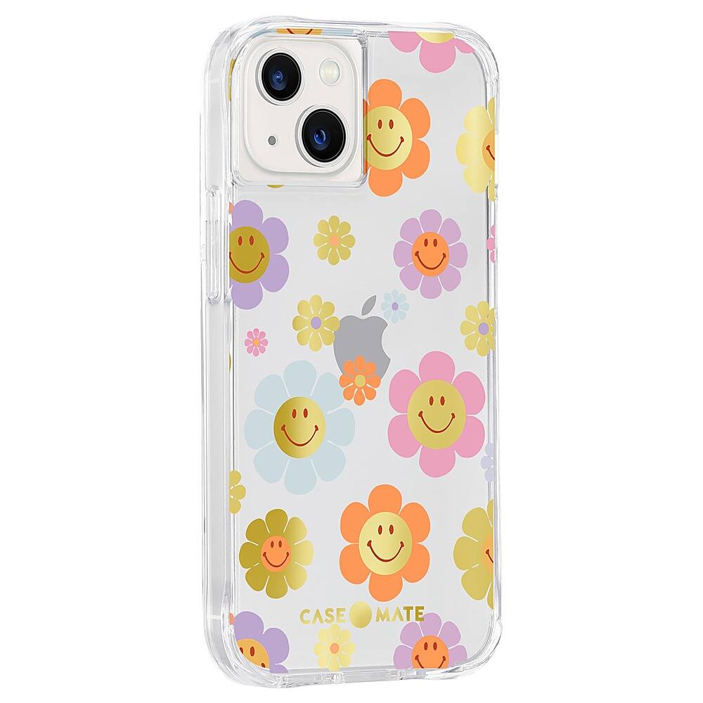 Angle View: Case-Mate - Print Hardshell Case for iPhone 13 - Retro Flowers