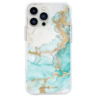 Case-Mate - Print Hardshell Case for iPhone 13 Pro Max - Ocean Marble - Front_Zoom