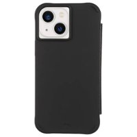Case-Mate - Wallet Folio w/ MagSafe w/ Antimicrobial for iPhone 13 - Black - Front_Zoom