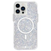 Case-Mate - Twinkle Hardshell Case w/ MagSafe w/ Antimicrobial for iPhone 13 Pro Max - Stardust - Front_Zoom