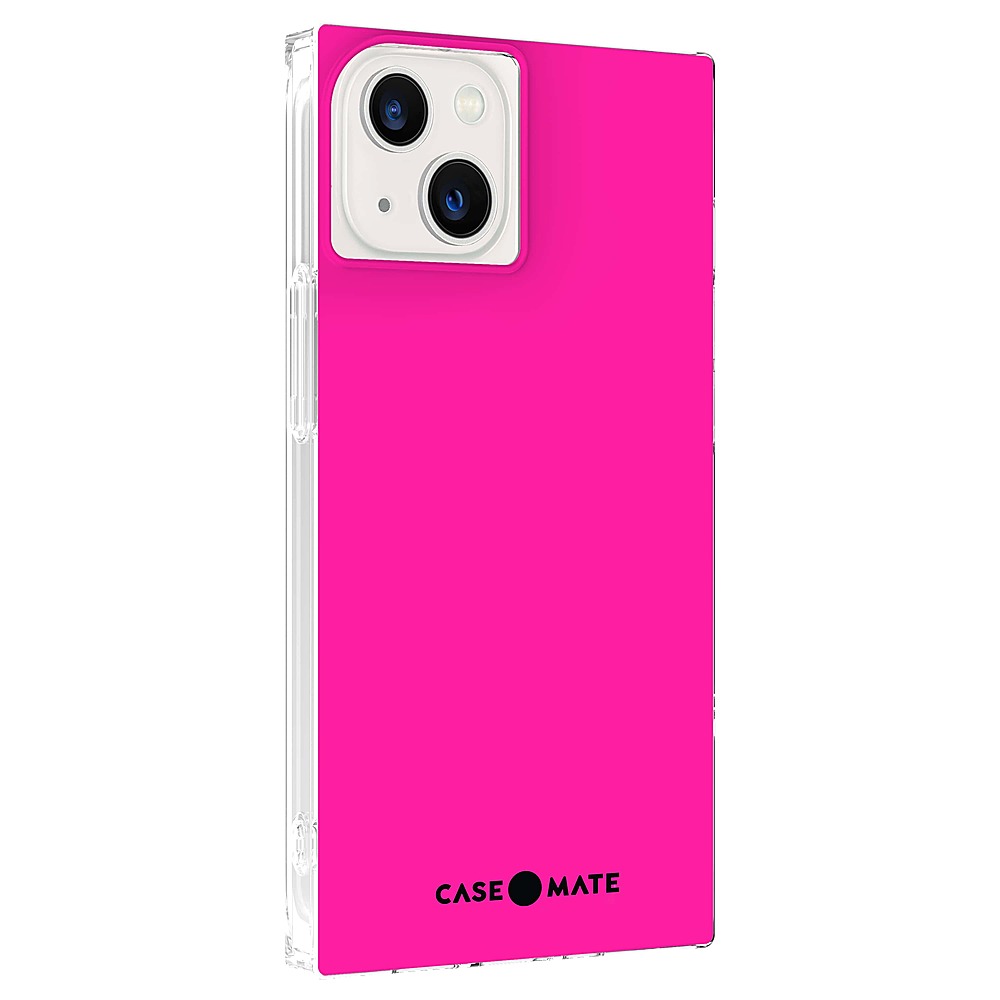 Angle View: Case-Mate - Blox Softshell Case for iPhone 13 - Pink