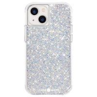 Case-Mate - Twinkle Hardshell Case w/ Antimicrobial for iPhone 13 - Stardust - Front_Zoom