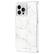 Left. Case-Mate - Blox Softshell Case for iPhone 13 Pro Max - White Marble.