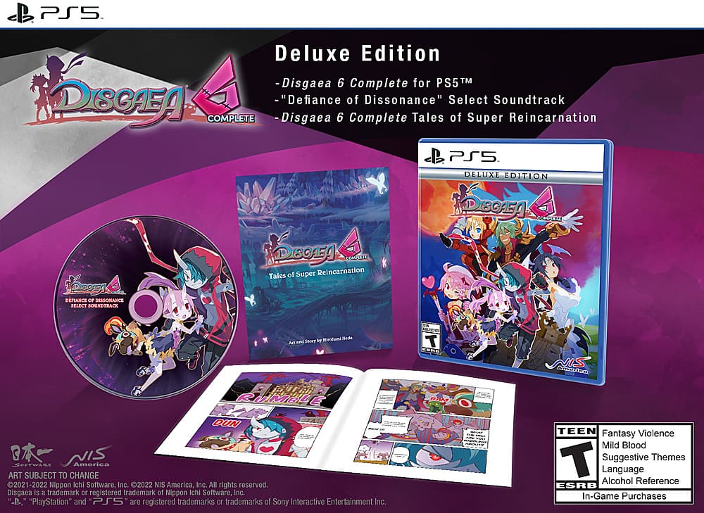 Angle View: Disgaea 6 Complete: Deluxe Edition - PlayStation 5