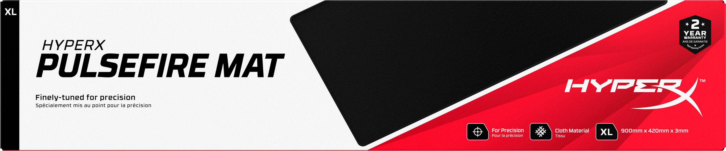 Alt View 16. HyperX - Pulsefire Mat Gaming Mouse Pad (XL) - Black.