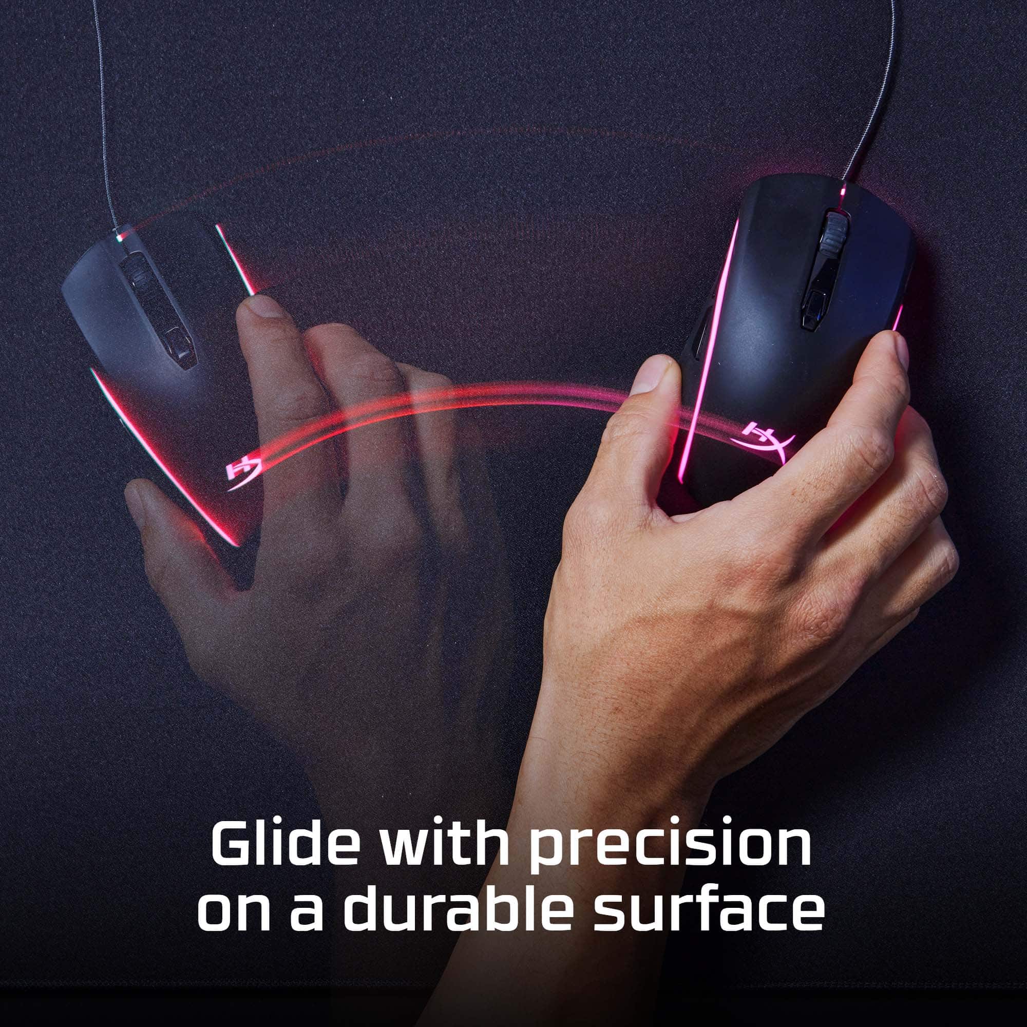 Glide with precision on a durable surface.