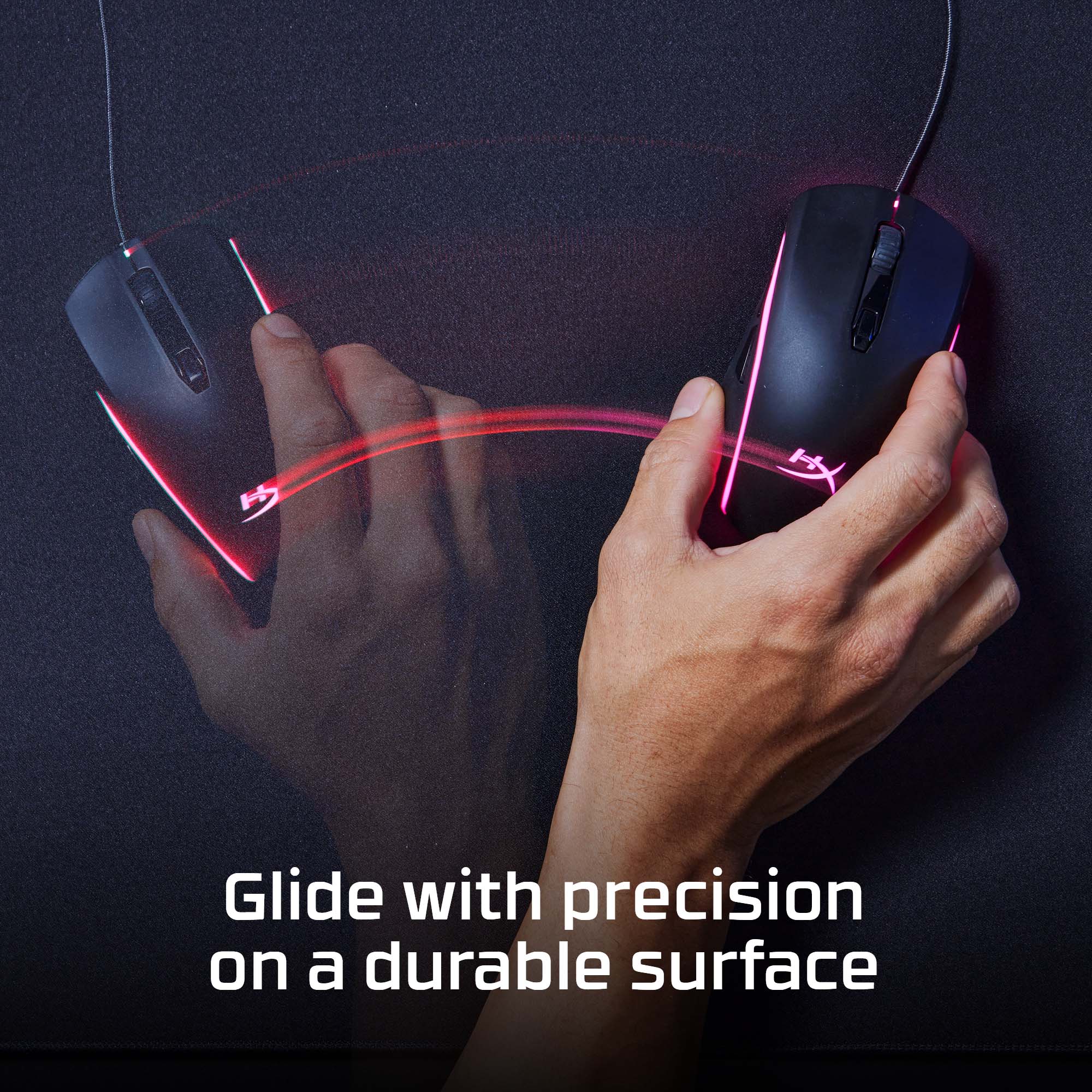 Glide with precision on a durable surface.