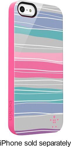 Angle Standard. Belkin - Wiggles Case for Apple® iPhone® 5 - Pink.