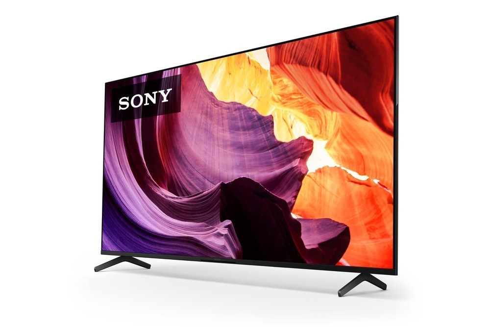 Angle View: Sony - 75" Class X80K LED 4K UHD Smart Google TV