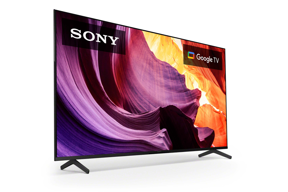 Back View: Sony - 75" Class X80K LED 4K UHD Smart Google TV