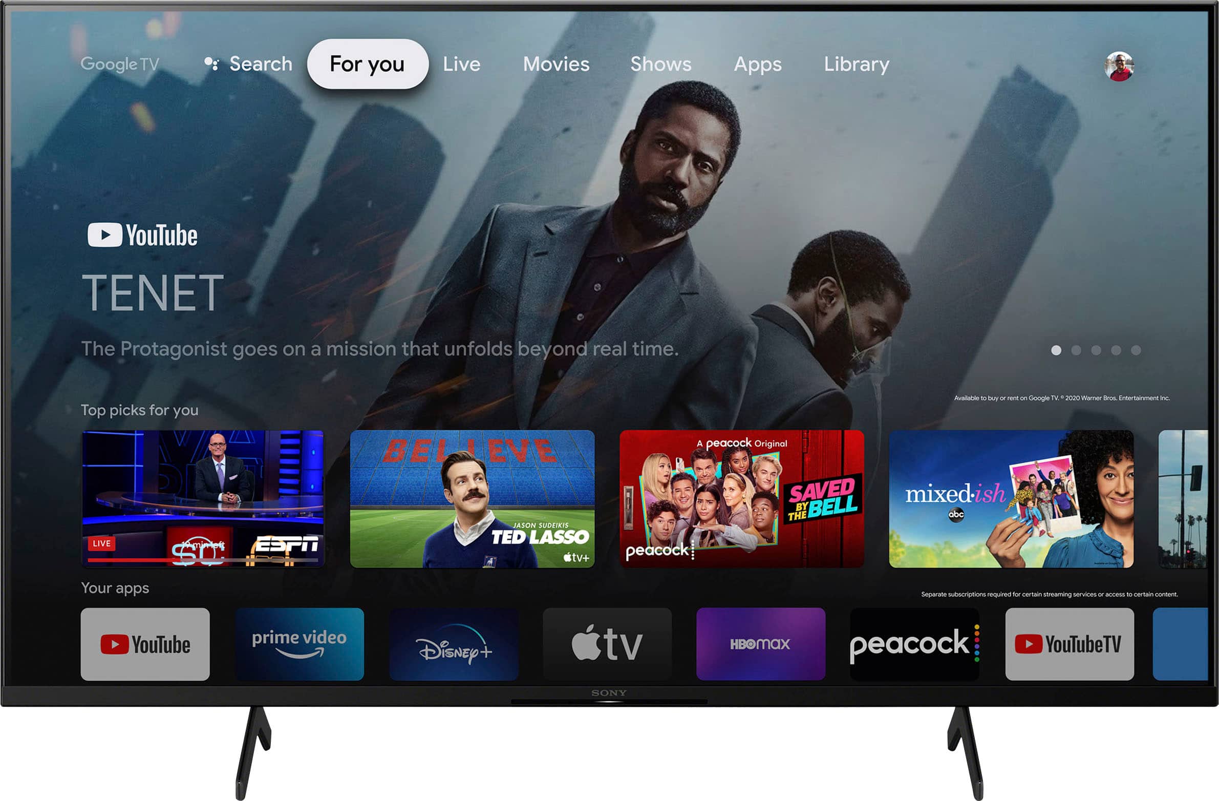 Alt View 14. Sony - 65" Class X80K LED 4K UHD Smart Google TV - Black.